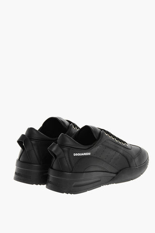 LEGEND Lace-up Leather Sneakers with Rubber Sole