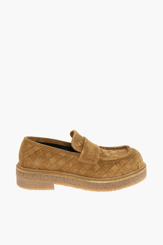 Mocassini HADDOCK in Suede Intrecciato
