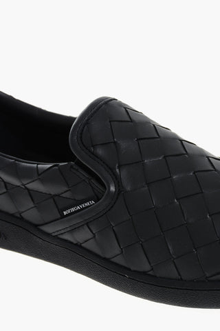 Woven Leather SAWYER Slip On Sneakers