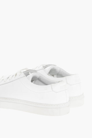 Leather BOLDINI Lace-up Sneakers with Rubber Sole