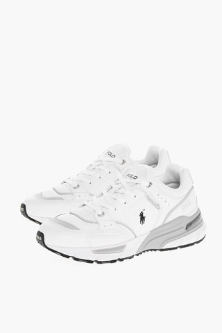 Leather TRACKSTAR Lace-up Sneakers