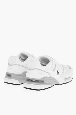 Leather TRACKSTAR Lace-up Sneakers