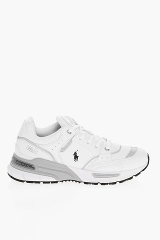 Leather TRACKSTAR Lace-up Sneakers