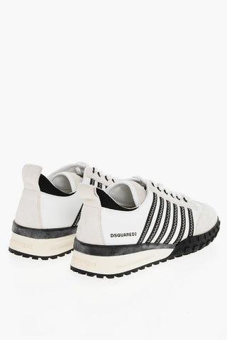 LEGEND Two-tone Sneakers with Suede Details