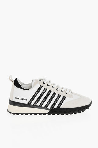 LEGEND Two-tone Sneakers with Suede Details