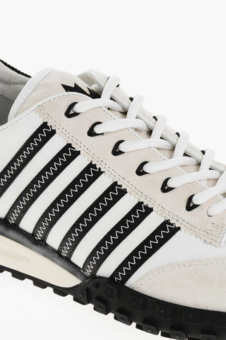 LEGEND Two-tone Sneakers with Suede Details