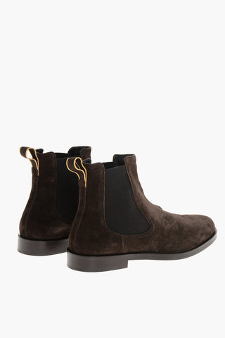 Stivaletti Chelsea BORGONI in Suede