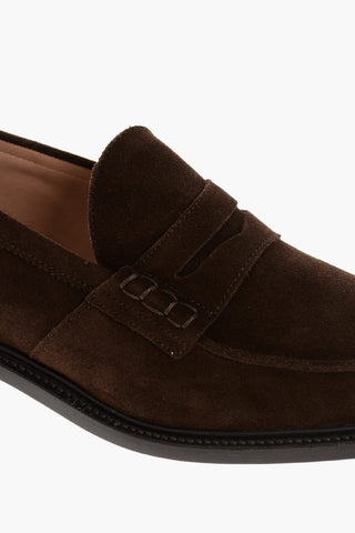 Suede JAMES Penny Loafers