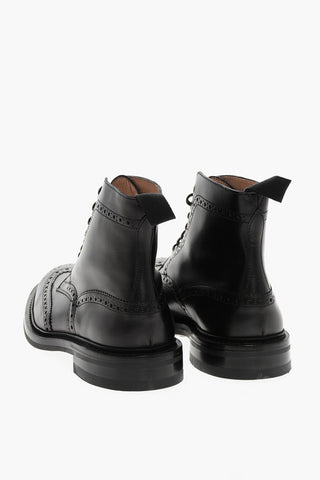 Anfibi in Pelle STOW con Design Brogue