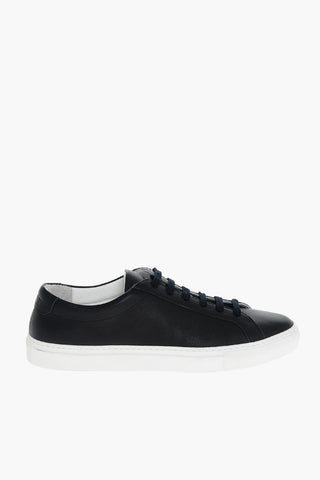 Textured Leather BOLDINI Lace-up Sneakers