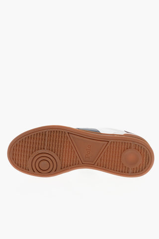 Leather AERA Sneakers with Suede Details