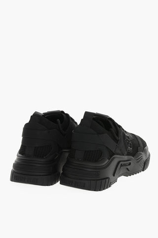 ACTIVE Lace-up RUNNER HEXAGON Sneakers with Rubber Sole