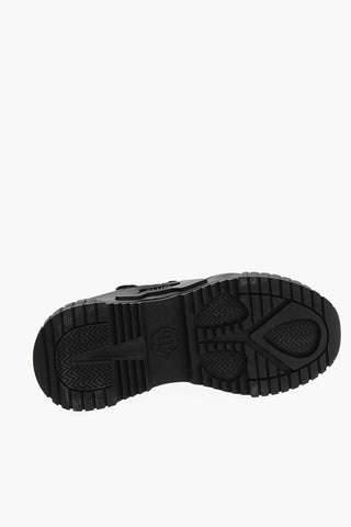 ACTIVE Lace-up RUNNER HEXAGON Sneakers with Rubber Sole
