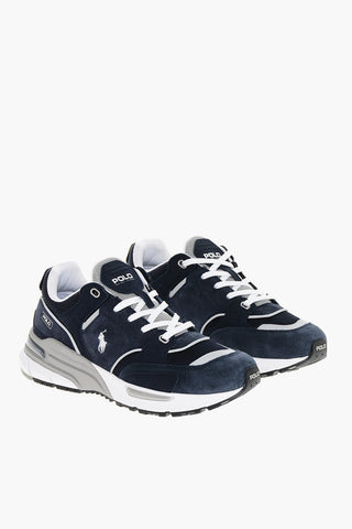 Suede TRACKSTAR Lace-up Sneakers