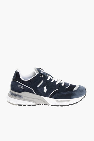 Suede TRACKSTAR Lace-up Sneakers