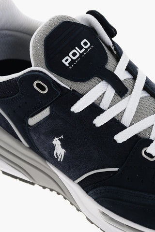Suede TRACKSTAR Lace-up Sneakers