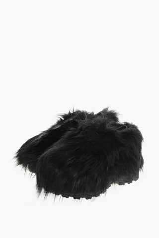 에코 퍼 레이스업 슈즈