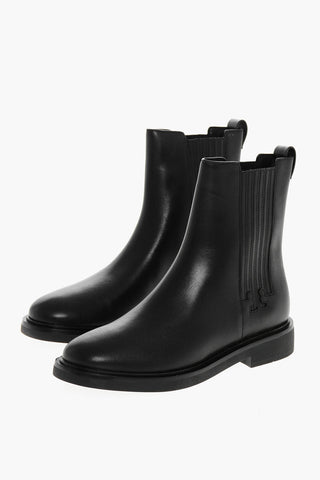 Leather Chelsea Ankle Boots T-GORE