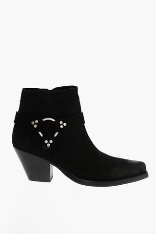 Stivaletti Texani JALAPENO in Suede 7cm