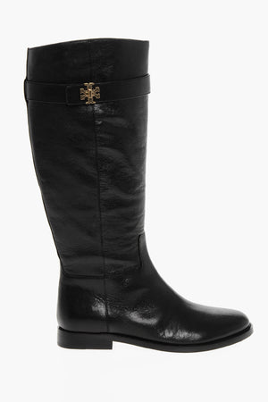 Lederstiefel T-LOCK mit Riemen