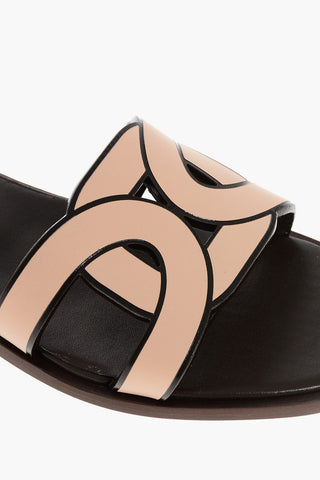 가죽 샌들 MAXI CATENA 가죽 밑창