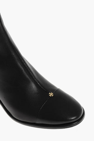 Lederstiefeletten CAP-TOE mit Innenreißverschluss 7 cm