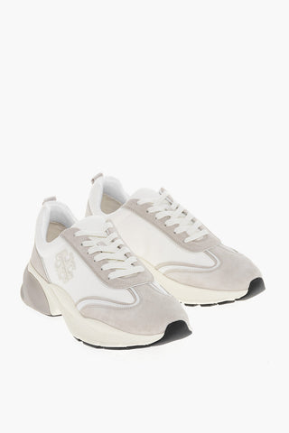 Lace-up GOOD LUCK Leather Sneakers