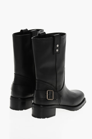 Biker-Stiefeletten DALLAS mit Quadratischer Spitze