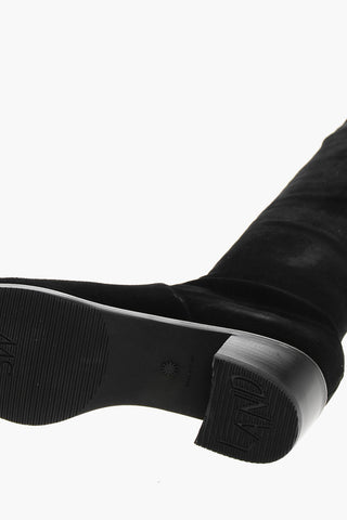 Suede MIDLAND Boots with Rubber Sole