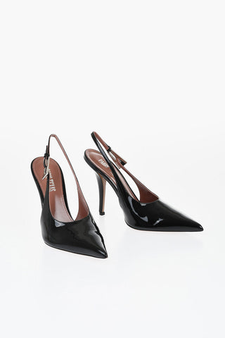 Patent Leather JESSICA Slingbacks with Stiletto Heel 11cm