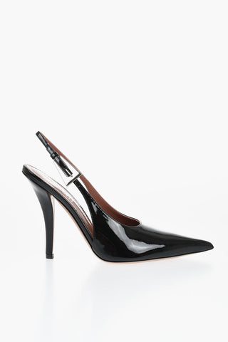 Slingbacks in Vernice JESSICA con Tacco a Spillo 11cm