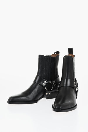 Stivaletti Texani HELENA in Pelle 4cm