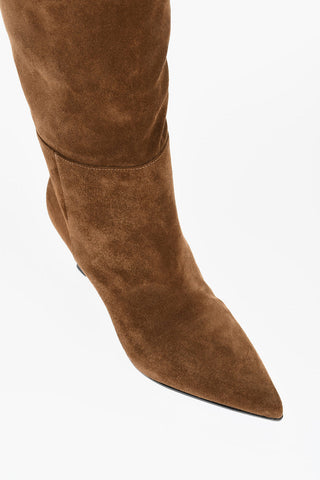 Suede BEA Under the Knee Boots 6cm