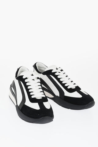 LEGEND Sneakers Bicolore in Pelle e Suede