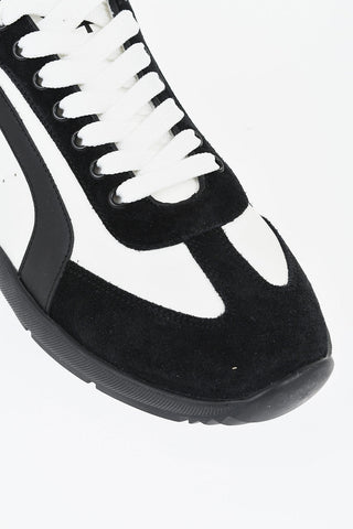 LEGEND Sneakers Bicolore in Pelle e Suede