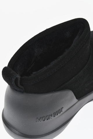 Suede LUNA Booties with Eco-Shearling Lining