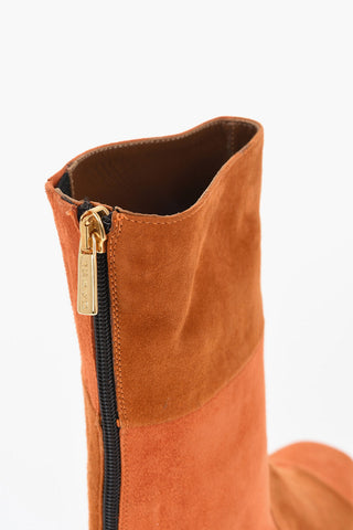 Stivaletti in Suede ESTIME GO con Design Patchwork 5cm