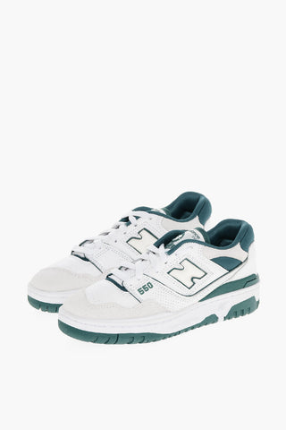 Leather 550 Mid-top Sneakers