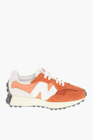 Lace-up MOYEN Suede and Fabric Sneakers