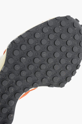 Lace-up MOYEN Suede and Fabric Sneakers
