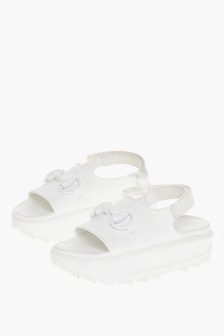 Rubber Sandals with Iconic Sandals