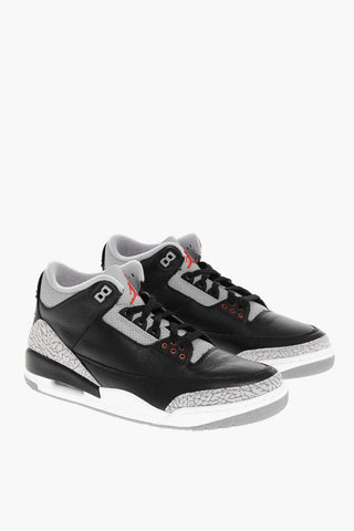 AIR JORDAN  Leather High Top Sneakerswith Air Bubble Sole