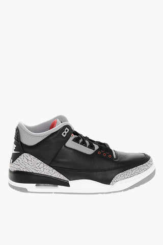 AIR JORDAN  Leather High Top Sneakerswith Air Bubble Sole
