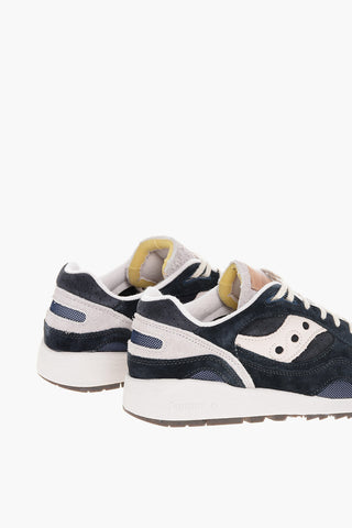 Suede and Fabric Low-Top Sneakers SHADOW 5000