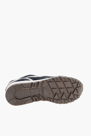 Suede and Fabric Low-Top Sneakers SHADOW 5000