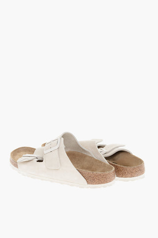 Suede ARIZONA Sandals with Double Buckle