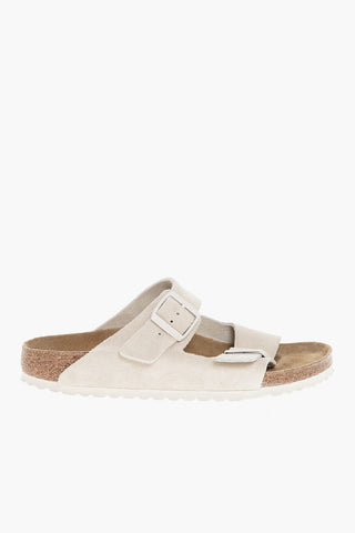 Suede ARIZONA Sandals with Double Buckle