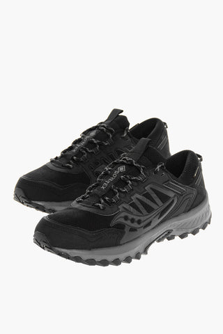 Low-Top-Sneaker GRID PEAK aus Textil mit Ton-in-Ton-Details