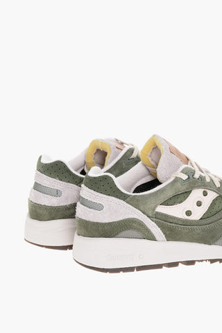 Suede and Fabric Low-Top Sneakers SHADOW 5000