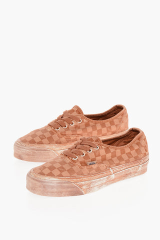 Low-Top Sneakers REISSUE Checked Pattern Vintage Effect